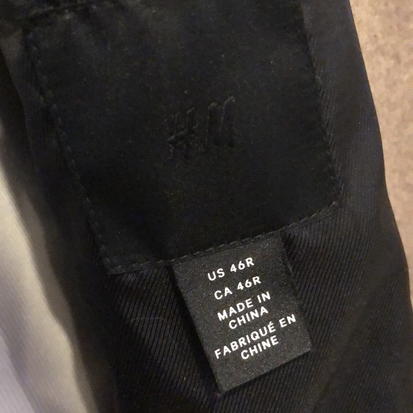 Men’s Tan H&M Long Peacoat - Picture 5 of 6